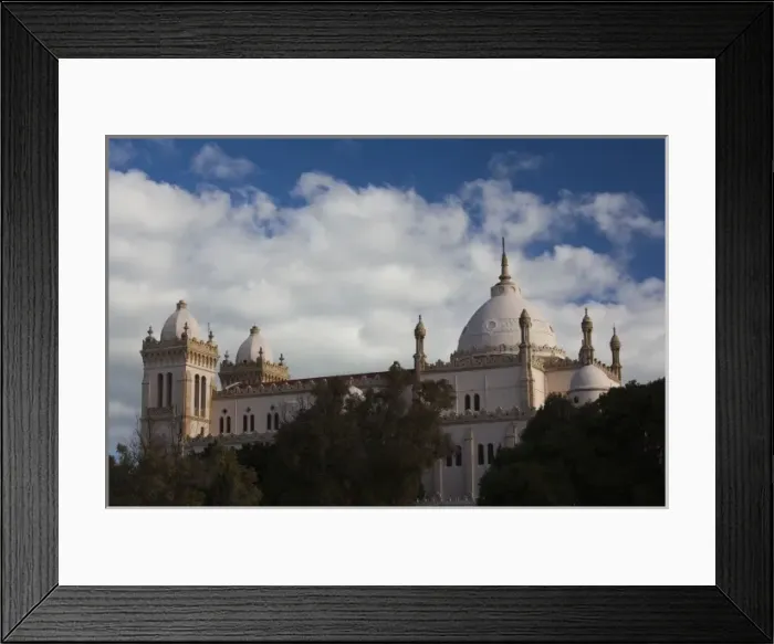 Framed Print : Tunisia, Tunis, Carthage, Byrsa Hill, L Acropolium, b. 1884
