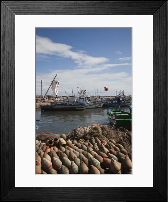 Framed Print : Tunisia, Tunisian Central Coast, Sousse, port, fishing boats Framed Print : Tunisia, Tunisian Central Coast, Sousse, port, fishing boats