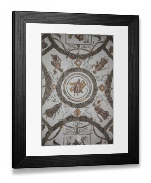 Framed Print : Tunisia, Tunisian Central Coast, El Jem, El Jem Museum, Roman-era mosaic Framed Print : Tunisia, Tunisian Central Coast, El Jem, El Jem Museum, Roman-era mosaic