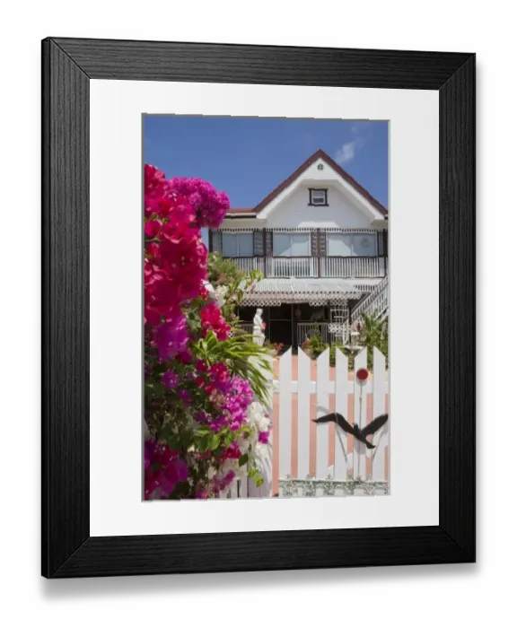 Framed Print : Colorful residents homes, Cayman Brac, Cayman Islands, Caribbean Framed Print : Colorful residents homes, Cayman Brac, Cayman Islands, Caribbean