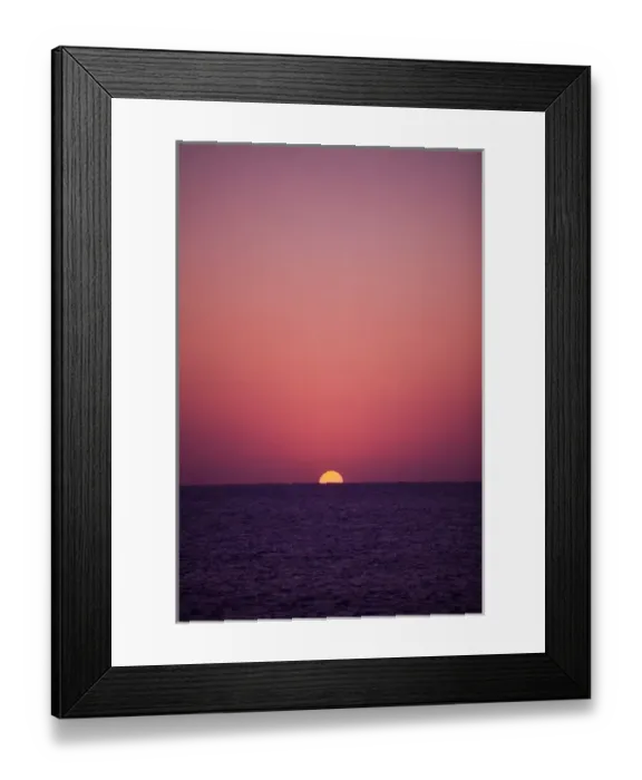 Framed Print : Sunset, Little Cayman, Cayman Islands, Caribbean
