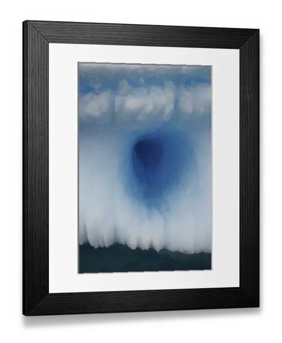 Framed Print : various textures on an iceberg floating off the western Antarctic peninsula, Antarctica Framed Print : various textures on an iceberg floating off the western Antarctic peninsula, Antarctica