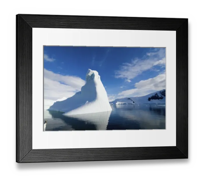 Framed Print : iceberg floating off the western Antarctic peninsula, Antarctica, Southern Ocean Framed Print : iceberg floating off the western Antarctic peninsula, Antarctica, Southern Ocean