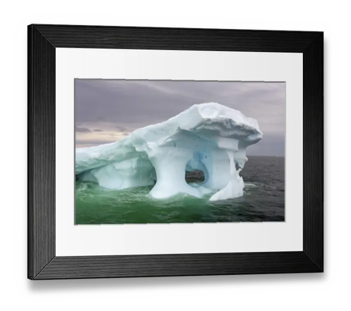 Framed Print : arched iceberg floating off the western Antarctic peninsula, Antarctica, Southern Ocean Framed Print : arched iceberg floating off the western Antarctic peninsula, Antarctica, Southern Ocean