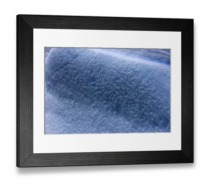 Framed Print : various textures on an iceberg floating off the western Antarctic peninsula, Antarctica