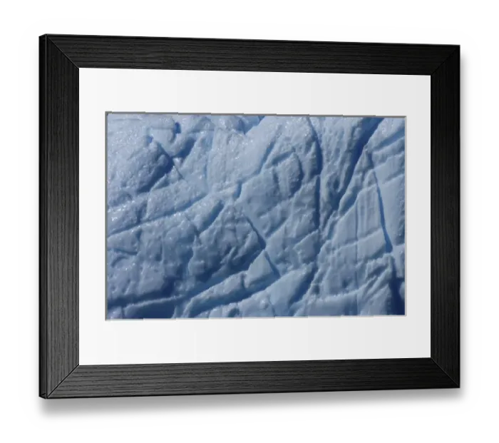 Framed Print : various textures on an iceberg floating off the western Antarctic peninsula, Antarctica Framed Print : various textures on an iceberg floating off the western Antarctic peninsula, Antarctica
