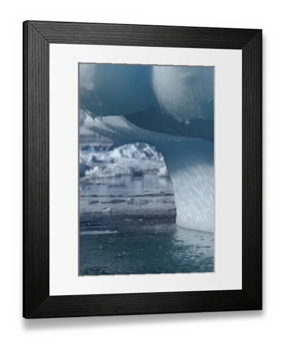 Framed Print : water dripping from a melting iceberg, western Antarctic peninsula, Antarctica, Southern Framed Print : water dripping from a melting iceberg, western Antarctic peninsula, Antarctica, Southern