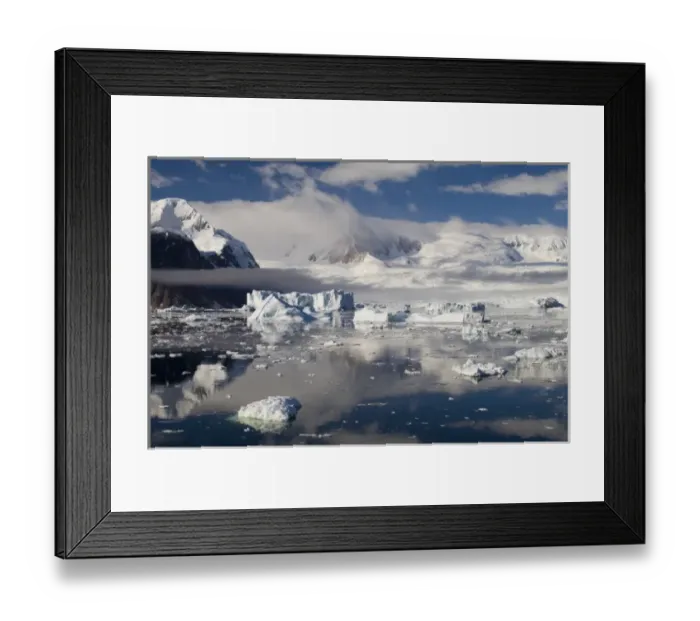 Framed Print : Antarctica, Antarctic Peninsula, Gerlache strait Framed Print : Antarctica, Antarctic Peninsula, Gerlache strait