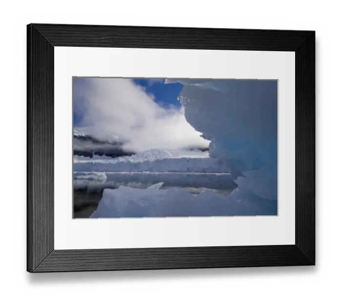 Framed Print : Antarctica, Antarctic Peninsula, Gerlache strait, Neko Harbor