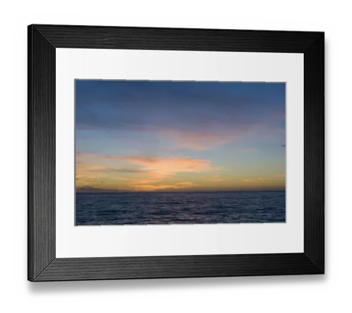 Framed Print : Antarctica, Drake Passage at sunset Framed Print : Antarctica, Drake Passage at sunset