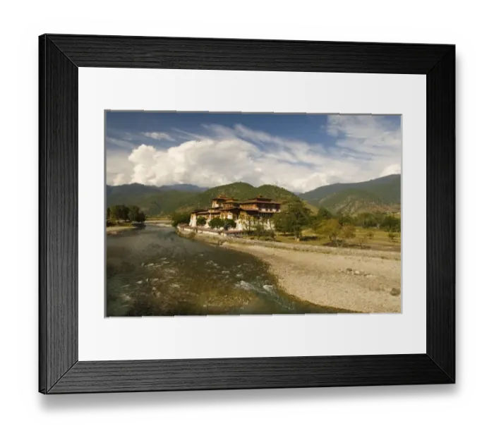 Framed Print : Asia, Bhutan Framed Print : Asia, Bhutan