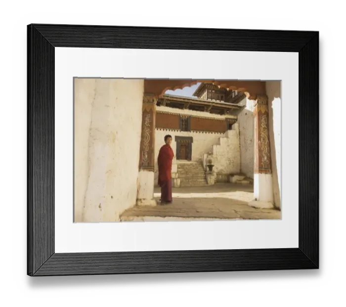 Framed Print : Asia, Bhutan