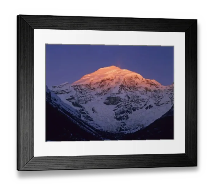Framed Print : Mount Jhomolari, Jigme Dorji National Park, Bhutan Framed Print : Mount Jhomolari, Jigme Dorji National Park, Bhutan