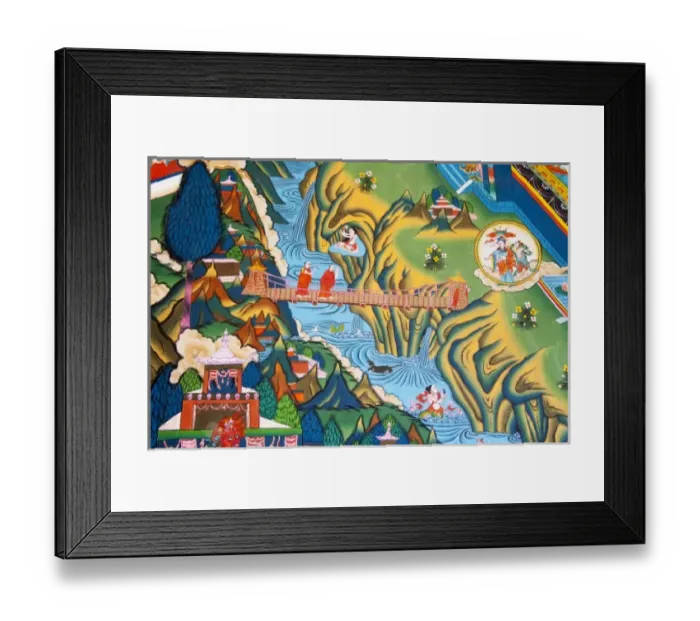 Framed Print : Asia, Bhutan Framed Print : Asia, Bhutan