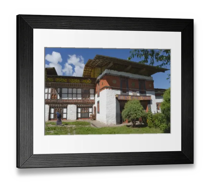 Framed Print : Jambay Lhakhang, Bumthang, Bhutan