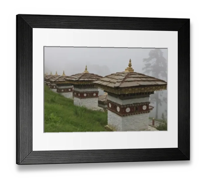 Framed Print : Asia, Bhutan Framed Print : Asia, Bhutan
