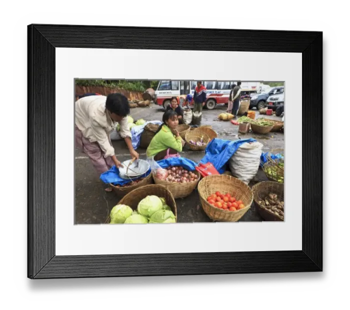 Framed Print : Asia, Bhutan Framed Print : Asia, Bhutan