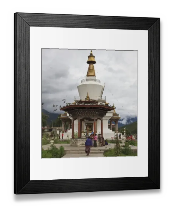 Framed Print : Asia, Bhutan Framed Print : Asia, Bhutan