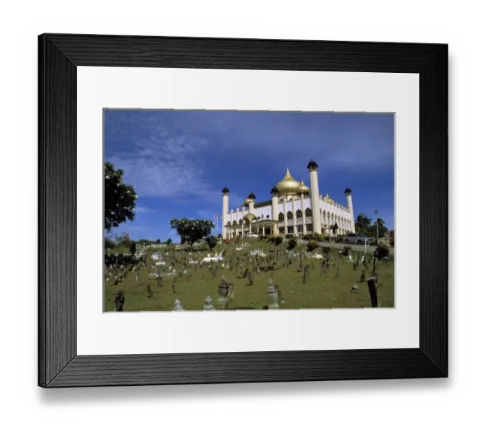 Framed Print : Asia, Brunei