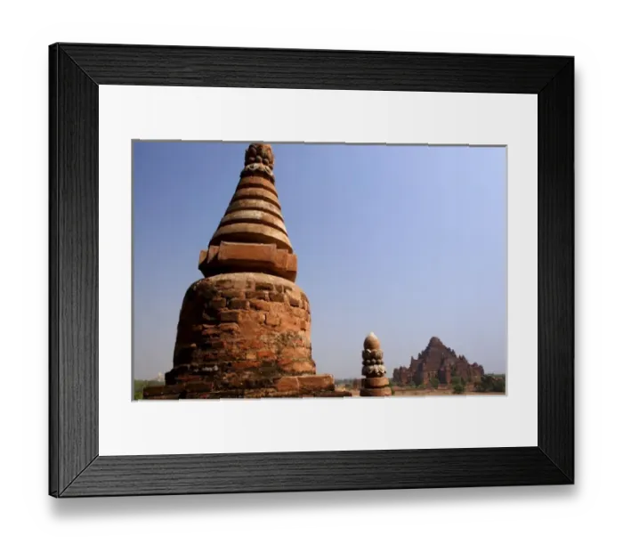 Framed Print : Asia, Myanmar, Bagan, Dhammayangyi temple Framed Print : Asia, Myanmar, Bagan, Dhammayangyi temple