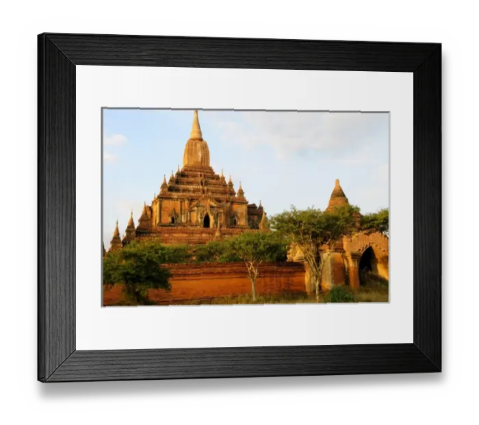 Framed Print : Asia, Myanmar (Burma), Bagan (Pagan). The Sulamani temple at Bagan Framed Print : Asia, Myanmar (Burma), Bagan (Pagan). The Sulamani temple at Bagan