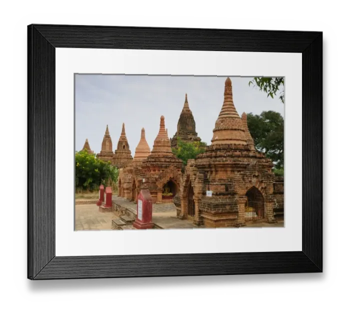 Framed Print : Asia, Myanmar (Burma), Bagan (Pagan). Various Bagan temples Framed Print : Asia, Myanmar (Burma), Bagan (Pagan). Various Bagan temples