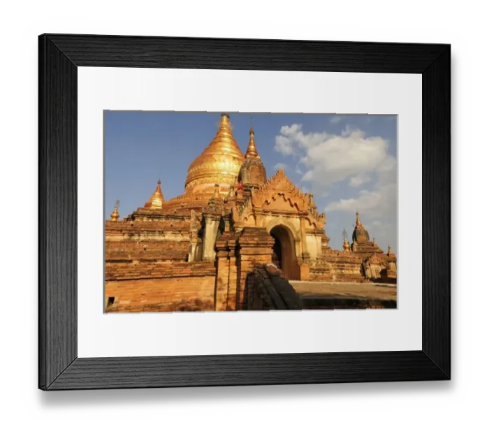 Framed Print : Asia, Myanmar (Burma), Bagan (Pagan). The Dhamma Yazaka Zedi temple at Bagan Framed Print : Asia, Myanmar (Burma), Bagan (Pagan). The Dhamma Yazaka Zedi temple at Bagan