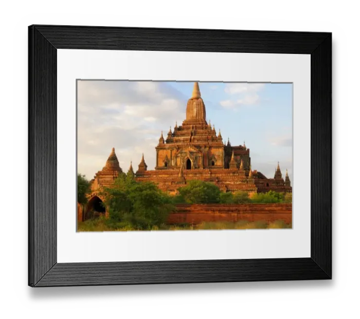 Framed Print : Asia, Myanmar (Burma), Bagan (Pagan). The Sulamani temple at Bagan Framed Print : Asia, Myanmar (Burma), Bagan (Pagan). The Sulamani temple at Bagan