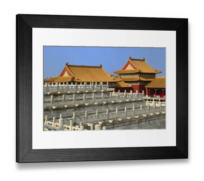 Framed Print : Architecture of the Forbidden City, Beijing, China Framed Print : Architecture of the Forbidden City, Beijing, China