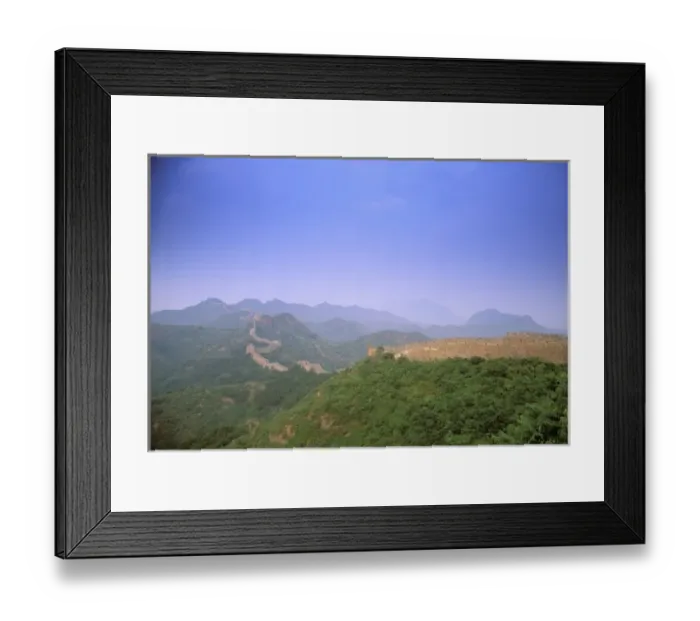 Framed Print : Asia, China, Jinshanling. Great Wall of China