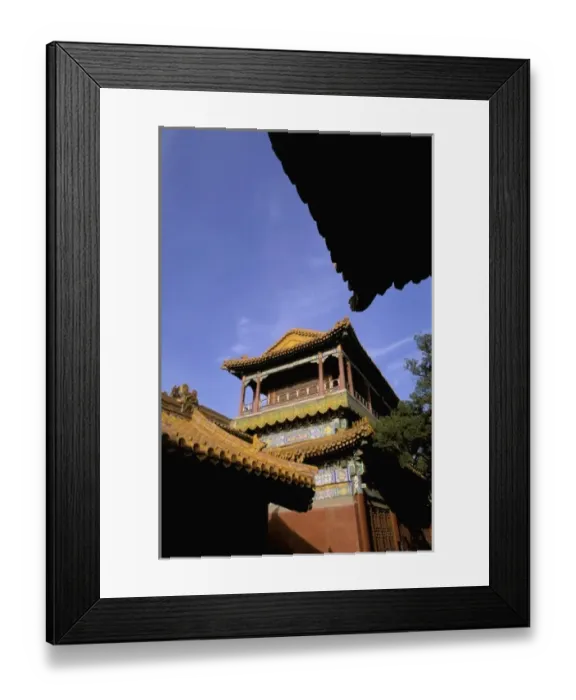 Framed Print : Asia, China, Beijing, Forbidden City. Temple Framed Print : Asia, China, Beijing, Forbidden City. Temple
