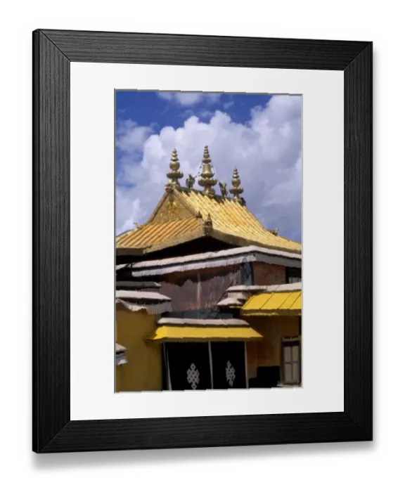 Framed Print : Potala Palace in capital city of Lhasa Tibet China Framed Print : Potala Palace in capital city of Lhasa Tibet China