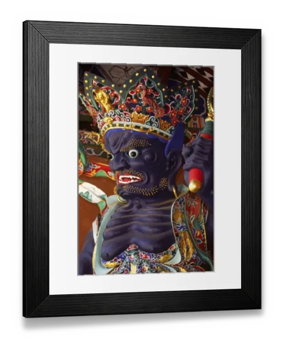 Framed Print : Asia, China, Yunnan, Kunming. Heavenly king Zeng Chang Tian statue; Tanghua Monastery Framed Print : Asia, China, Yunnan, Kunming. Heavenly king Zeng Chang Tian statue; Tanghua Monastery