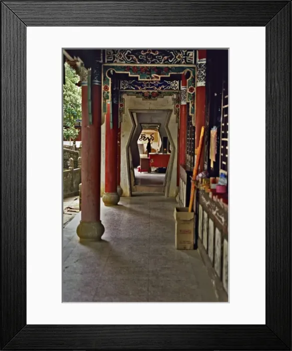 Framed Print : Asia, China, Yunnan, Chuxiong Region, Wuding. Hall of Great Hero at Zhengxu Temple Framed Print : Asia, China, Yunnan, Chuxiong Region, Wuding. Hall of Great Hero at Zhengxu Temple