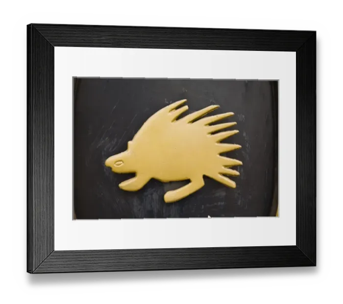 Framed Print : Africa, West Africa, Ghana, Kumasi. Close-up of hedgehog detail on gate of Manhyia Palace Framed Print : Africa, West Africa, Ghana, Kumasi. Close-up of hedgehog detail on gate of Manhyia Palace