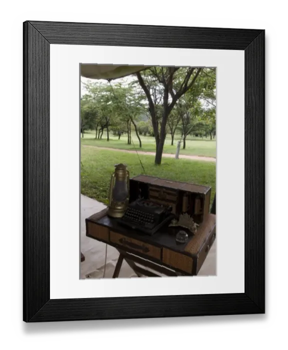 Framed Print : Cottars 1920 Safari Camp, Masai Mara National Reserve, Kenya