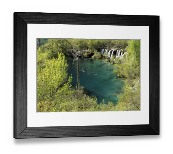 Framed Print : Asia, China, Sichuan Province, Jiuzhaigou National Scenic Area. Clear torquise water Framed Print : Asia, China, Sichuan Province, Jiuzhaigou National Scenic Area. Clear torquise water