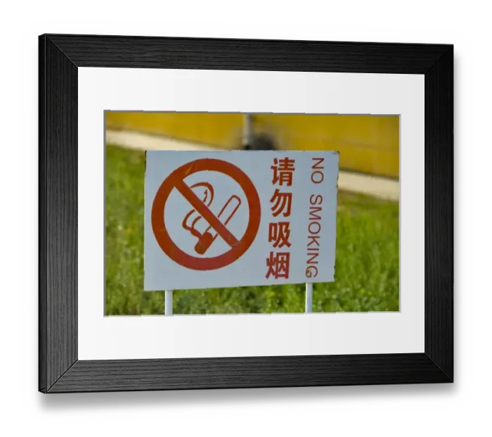 Framed Print : Sign at entrance to Bodega Langes winery Barrel making facility, near Chang li (Chang Li) Framed Print : Sign at entrance to Bodega Langes winery Barrel making facility, near Chang li (Chang Li)