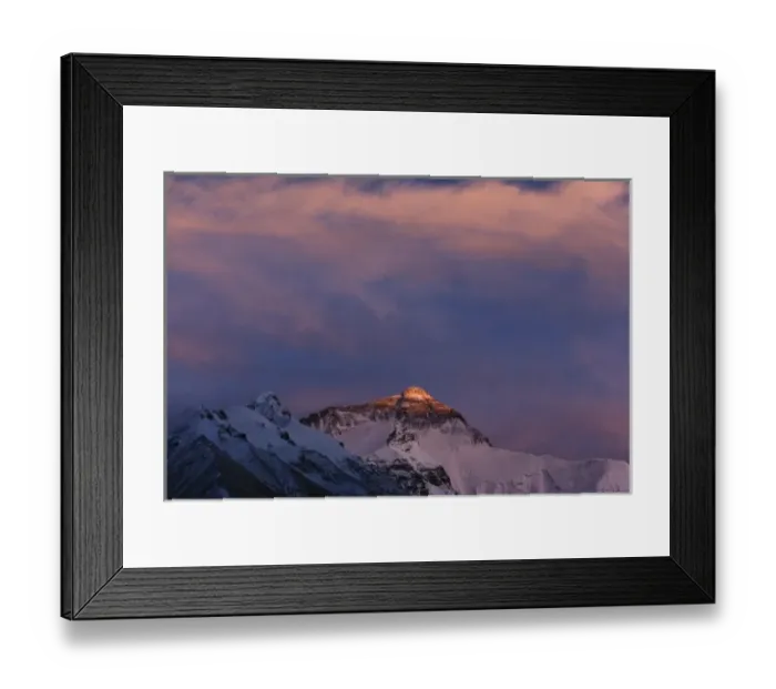 Framed Print : Mt. Everest, Tibet, China