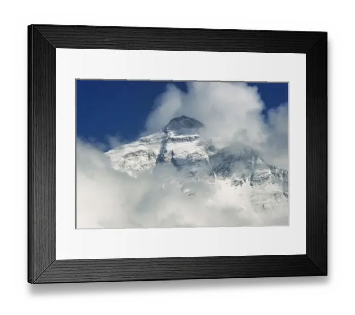 Framed Print : Mt. Everest, Tibet, China Framed Print : Mt. Everest, Tibet, China