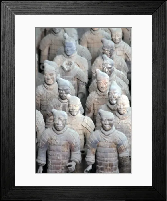 Framed Print : China, Shaanxi, Xian. Terra Cotta warriors and pits, a UNESCO World Heritage site Framed Print : China, Shaanxi, Xian. Terra Cotta warriors and pits, a UNESCO World Heritage site