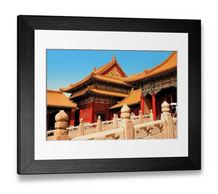 Framed Print : China, Beijing, Forbidden City, Hall of Supreme Harmony (TaiHeDian) Framed Print : China, Beijing, Forbidden City, Hall of Supreme Harmony (TaiHeDian)