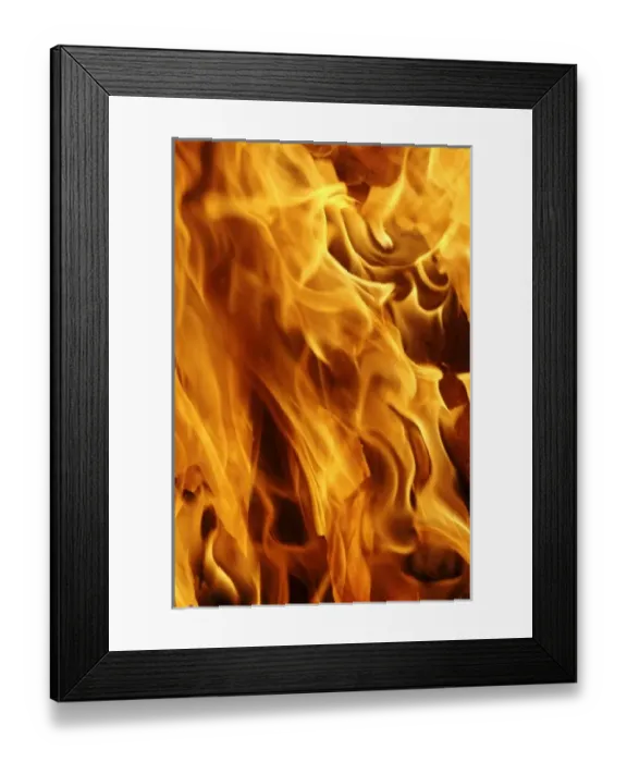 Framed Print : Close-up of fire flames, Jodhpur, India Framed Print : Close-up of fire flames, Jodhpur, India