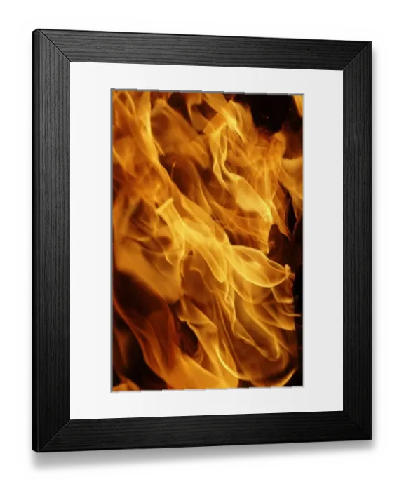 Framed Print : Close-up of fire flames, Jodhpur, India Framed Print : Close-up of fire flames, Jodhpur, India