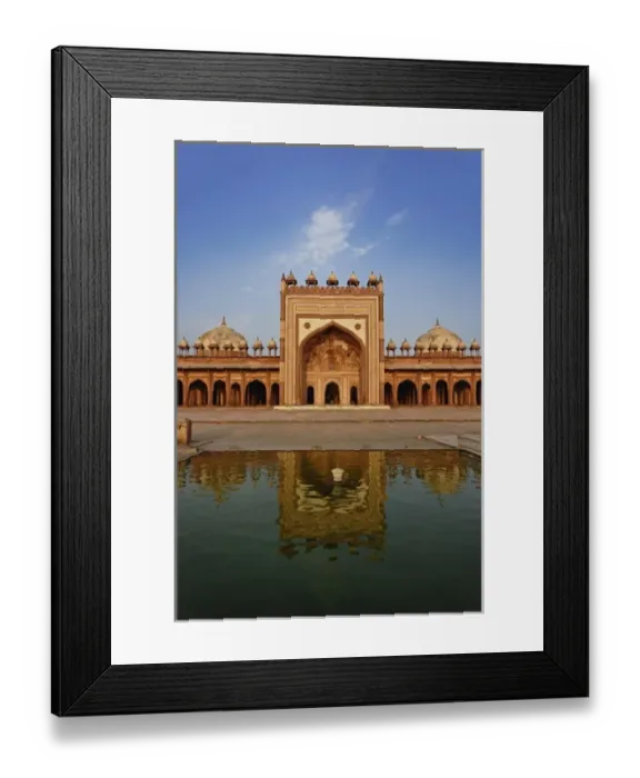 Framed Print : Fatehpur Sikri, in the state of Uttar Pradesh, India