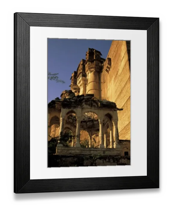 Framed Print : Asia, India, Jodhpur. Meherangarh Fort Framed Print : Asia, India, Jodhpur. Meherangarh Fort