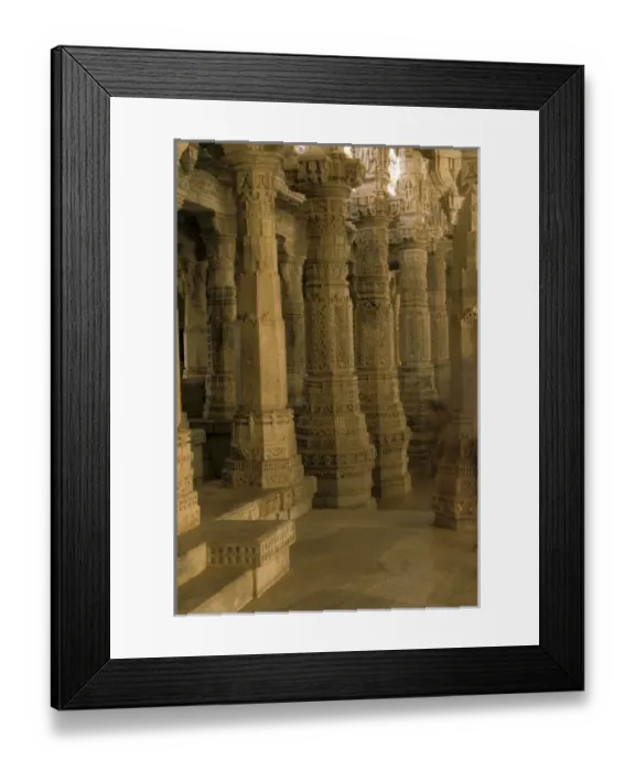 Framed Print : Asia, India, Ranakpur. Jain Temple Framed Print : Asia, India, Ranakpur. Jain Temple