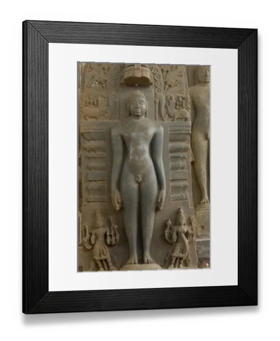 Framed Print : India, Mangalore, Karkala. Jains religion Temple, c. 1432 AD. Home to monolithic Framed Print : India, Mangalore, Karkala. Jains religion Temple, c. 1432 AD. Home to monolithic
