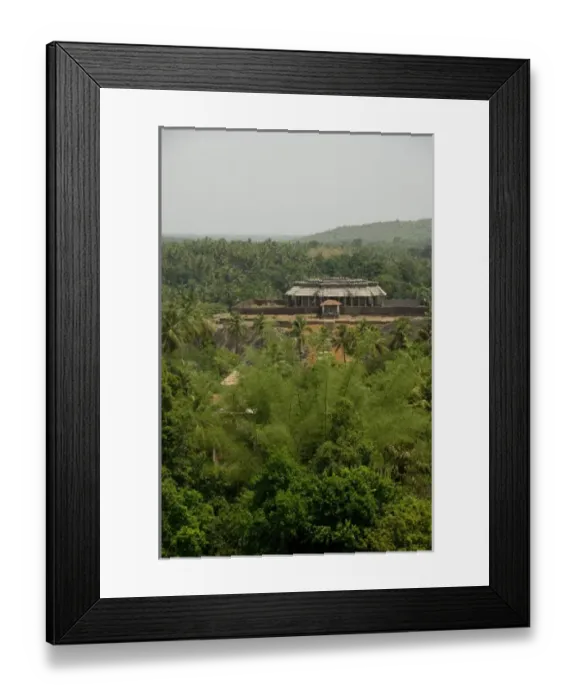 Framed Print : India, state of Karnataka, Mangalore. Area around Moodbidri. Jains temple surrounded Framed Print : India, state of Karnataka, Mangalore. Area around Moodbidri. Jains temple surrounded