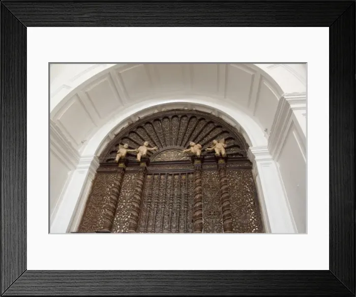 Framed Print : India, Goa, city of Old Goa. Portuguese-Gothic style Se Cathedral, circa 1640, Corinthian interior Framed Print : India, Goa, city of Old Goa. Portuguese-Gothic style Se Cathedral, circa 1640, Corinthian interior
